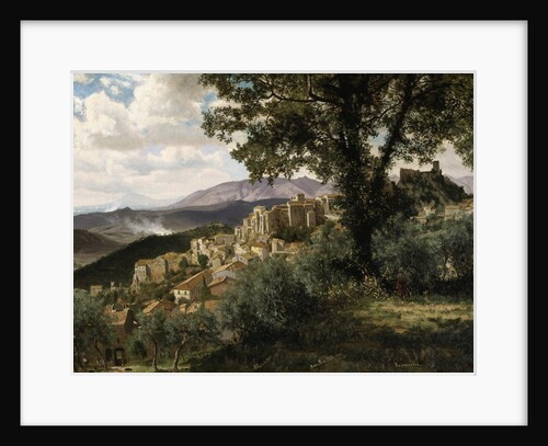 Olevano, 1856-57 by Albert Bierstadt