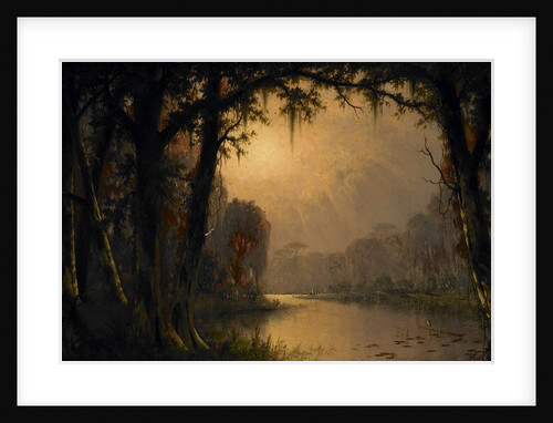 Bayou Teche, Louisiana, 1883 by Joseph Rusling Meeker
