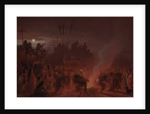 The Buffalo Dance, 1860 by Charles Ferdinand Wimar