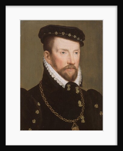 Admiral Gaspard II de Coligny, 1565-70 by Francois Clouet