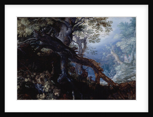 Forest with Deer, c.1608-10 by Roelandt Jacobsz. Savery