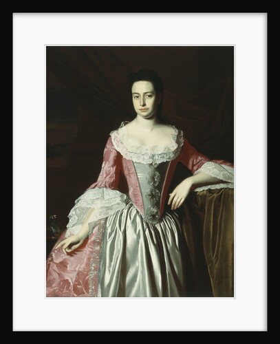 Eunice Dennie Burr, 1758-60 by John Singleton Copley