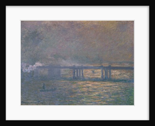 Charing Cross Bridge, 1903 by Claude Monet