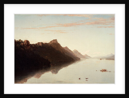 View on the Upper Mississippi, 1855 by John Frederick Kensett