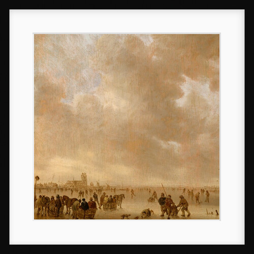 On the Ice Near Dordrecht, 1643 by Jan Josephsz van Goyen