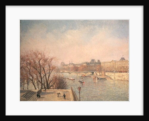 The Louvre: Morning, 1901 by Camille Pissarro