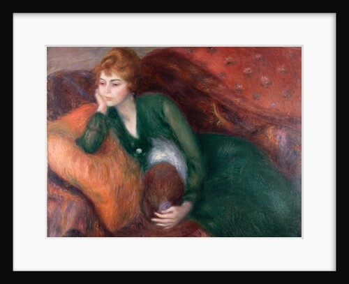 Young Woman in Green, c.1915 by William James Glackens