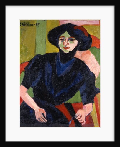 Portrait of a Woman, 1911 by Ernst Ludwig Kirchner