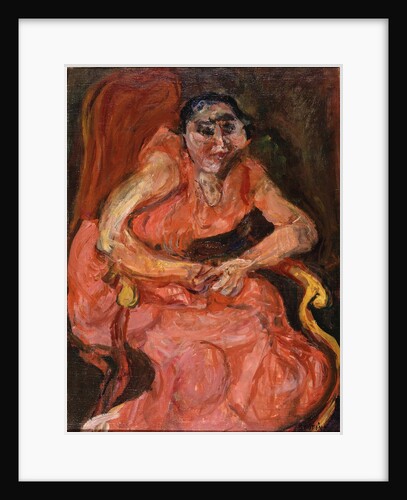 Woman in Pink, c.1924 by Chaim Soutine