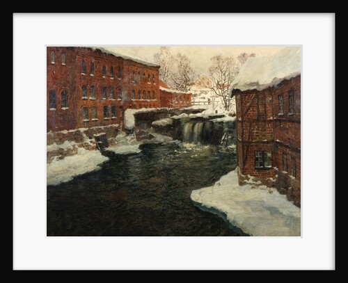 Mill Scene, c.1885-90 by Fritz Thaulow