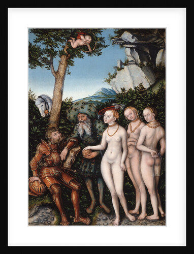 The Judgement of Paris, 1530 by Lucas the Elder Cranach