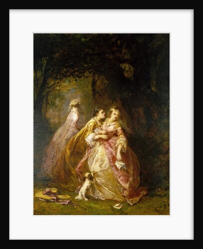 The Letter, 1862 by Louis Eugene Gabriel Isabey