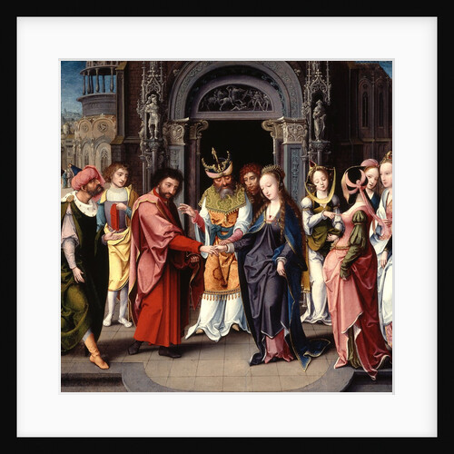 The Marriage of the Virgin, 1515-20 by Jan van Dornicke