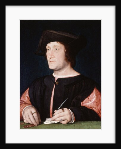 Portrait of a Banker, 1522 by Jean Clouet