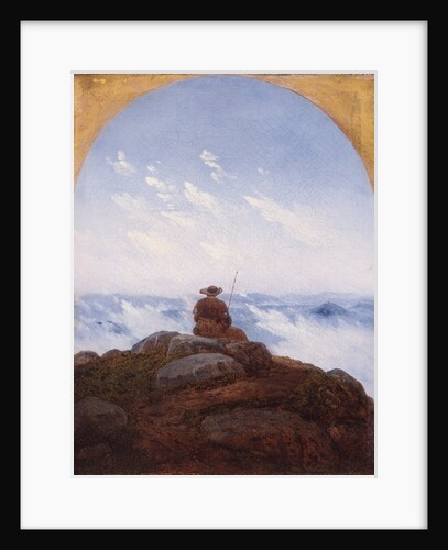Wanderer on the Mountaintop, 1818 by Karl Gustav Carus