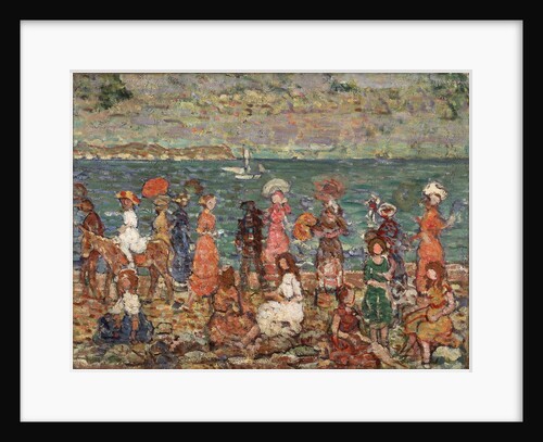 Seashore, c.1913 by Maurice Brazil Prendergast