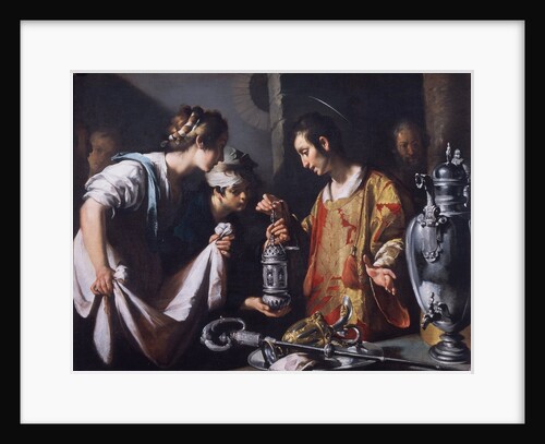 St. Lawrence Distributing the Riches of the Church, c.1625 by Bernardo Strozzi