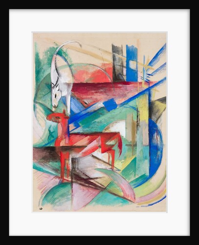 Landscape with Animals, 1913 by Franz Marc