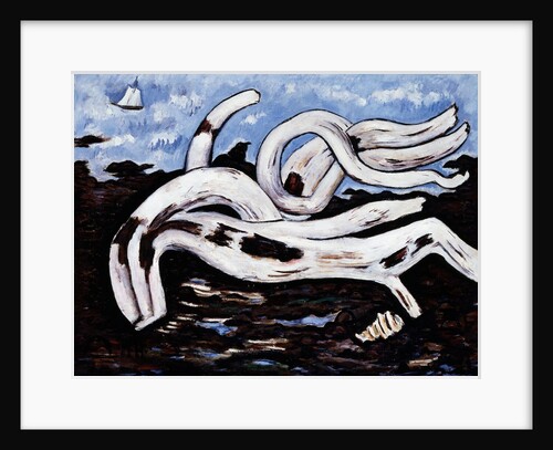 Driftwood on the Bagaduce, 1939-40 by Marsden Hartley
