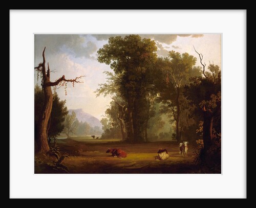 Landscape with Cattle, 1846 by George Caleb Bingham