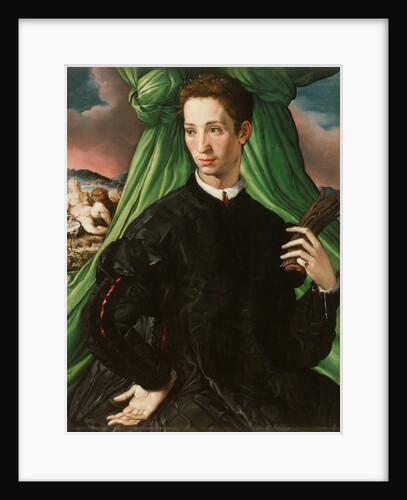Portrait of a Florentine Nobleman, 1546-48 by Francesco de Rossi Salviati Cecchino