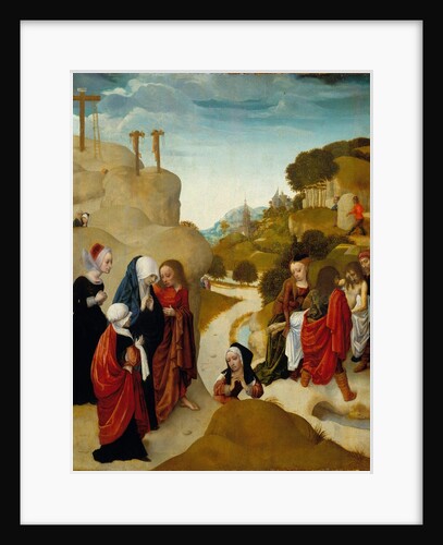 Entombment of Christ, c.1490 by Master of the Virgo Inter Virgines
