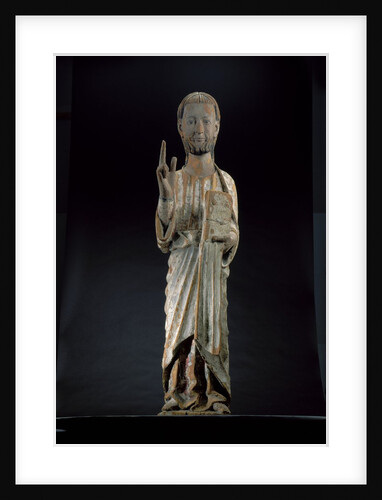 Blessing Christ, late 13th or early 14th century by School Spanish