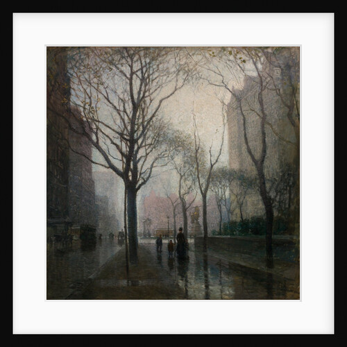 The Plaza after the Rain, 1908 by Paul Cornoyer