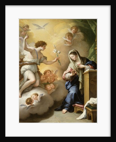 The Annunciation, 1712 by Paolo di Matteis