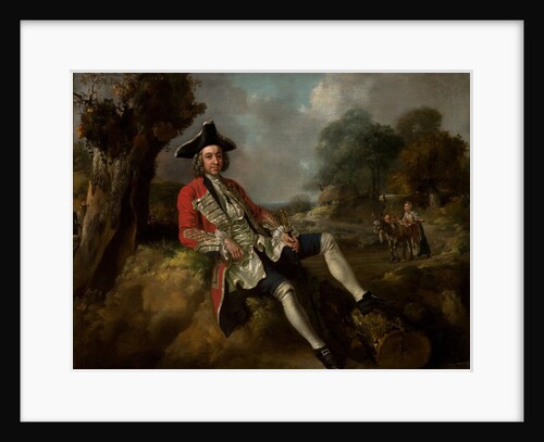 Portrait of a Gentleman, c.1750 by Francis & Gainsborough Thomas Hayman