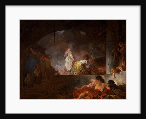 The Laundresses, c.1756-61 by Jean-Honore Fragonard