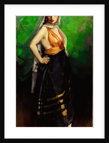Betalo Rubino, Dramatic Dancer, 1916 by Robert Cozad Henri