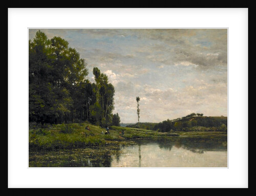 Banks of the Oise, 1863 by Charles Francois Daubigny