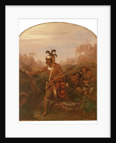 Chief Billy Bowlegs, 1861 by Charles Ferdinand Wimar