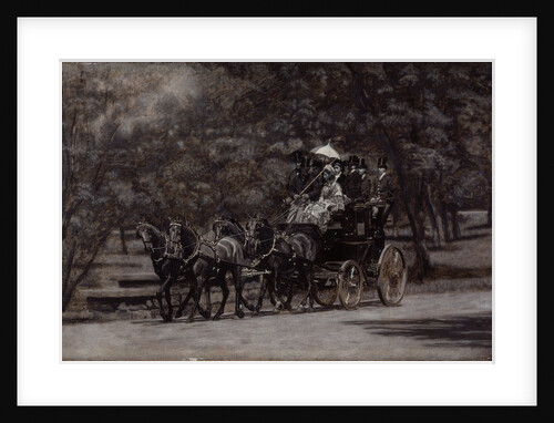 The Fairman Rogers Four-In-Hand 1899 by Thomas Cowperthwait Eakins