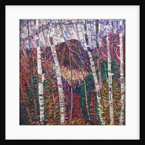 White Birches, c.1908 by Marsden Hartley