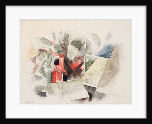 Rooftop and Fantasy, 1918 by Charles Demuth
