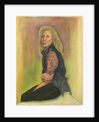 Outsider. Woman On A Ledge, 2014 by Stevie Taylor