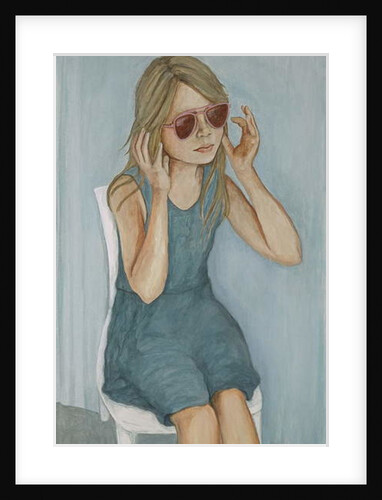 Girl In Sunglasses, 2017 by Stevie Taylor