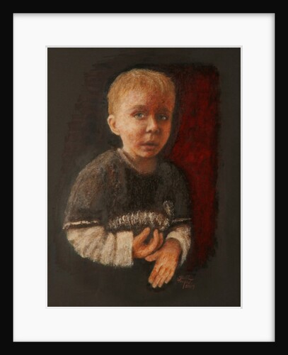 Little Boy Working Something Out, 2009 by Stevie Taylor