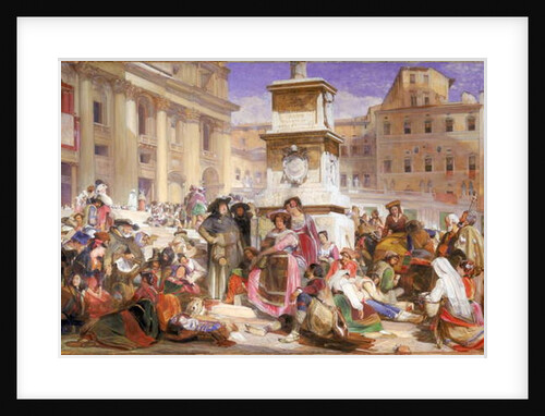 Easter Day at Rome by John Frederick Lewis