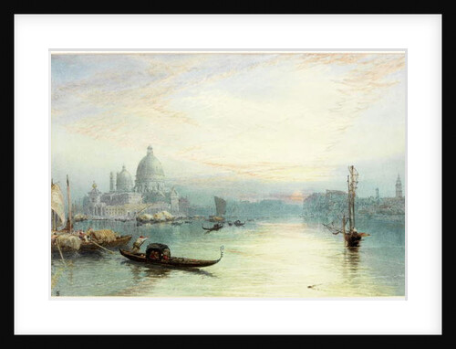 Entrance to the Grand Canal, Venice by Myles Birket Foster