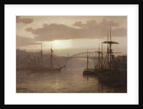 Sunderland Harbour, 1899 by Louis Grimshaw