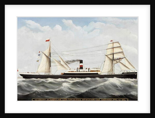 S.S. Cogent' of Sunderland, 1884-85 by John Hudson