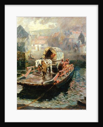Hylton Ferry, 1910 by Ralph Hedley