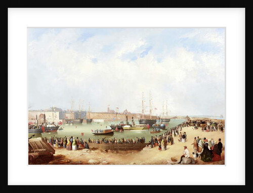 Opening of Sunderland South Docks, 1850 by Mark Thompson