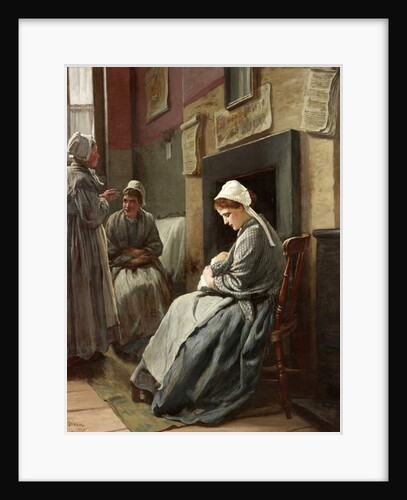 Forsaken, 1879 by Alfred Dixon