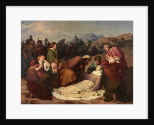Death of Rachel, 1847 by Gustave Metz