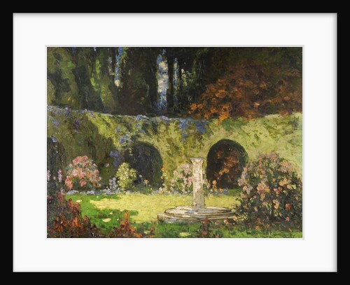 In an Old-World Garden by Thomas Edwin Mostyn