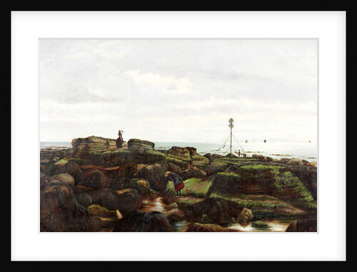 Beacon Rocks, Roker, Sunderland, 1885 by John Smith